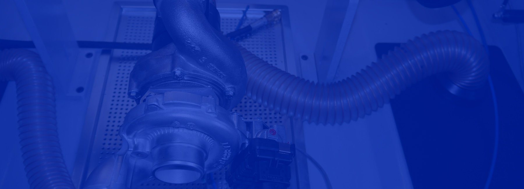 turbosprężarka niebieski filtr